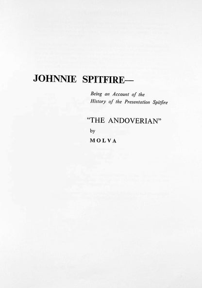 Johnnie Spitfire by HTN Ling: NEW 1980 First Edition Softcover Trade Paperback