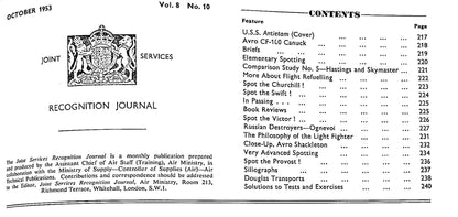 Joint Services Recognition Journal Volume 8: 12 issues Hardback - Fine