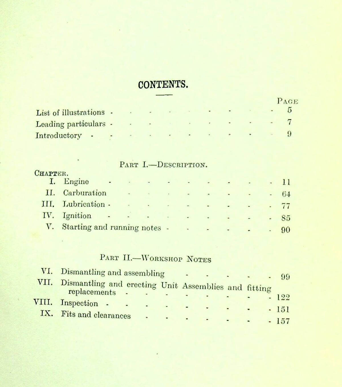 Jupiter Series VI Aero Engine AP 1278: 1st Ed 1927 RAF Handbook Hardback