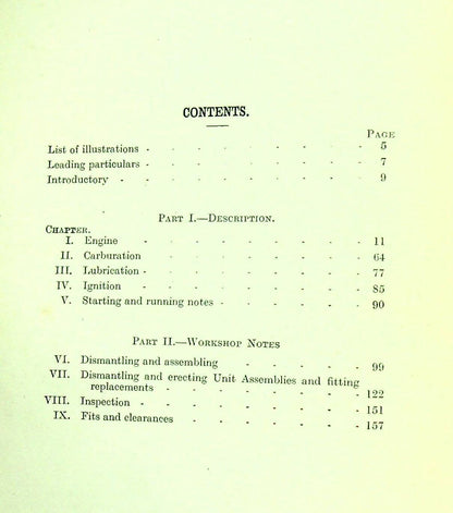 Jupiter Series VI Aero Engine AP 1278: 1st Ed 1927 RAF Handbook Hardback