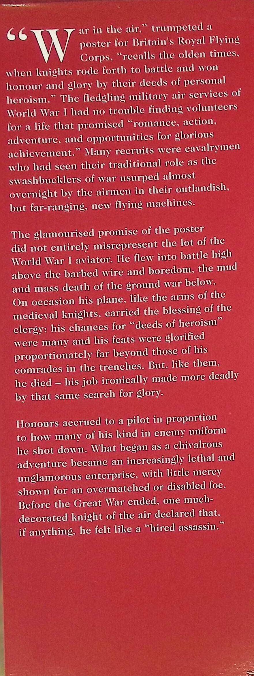 Knights of The Air: 2004 hardback + dust jacket