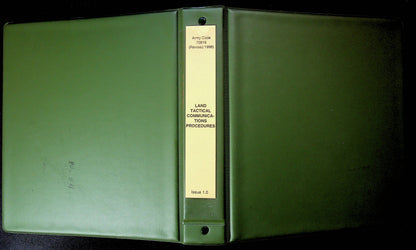 Land Tactical Communications Procedures, Army Code 70816:  Dec.1998