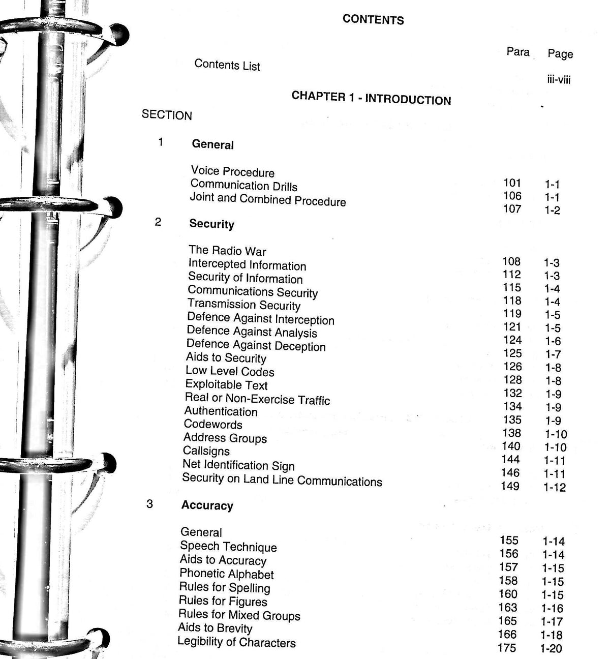 Land Tactical Communications Procedures, Army Code 70816:  Dec.1998