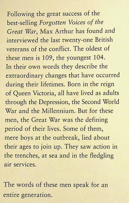 Last Post, the Final Word From Our First World War Soldiers by Arthur: NEW 2005 1st Ed HB