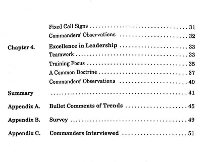 Leadership & Command on the Battlefield: Ops Just Cause & Desert Storm/ 1992 US Manual