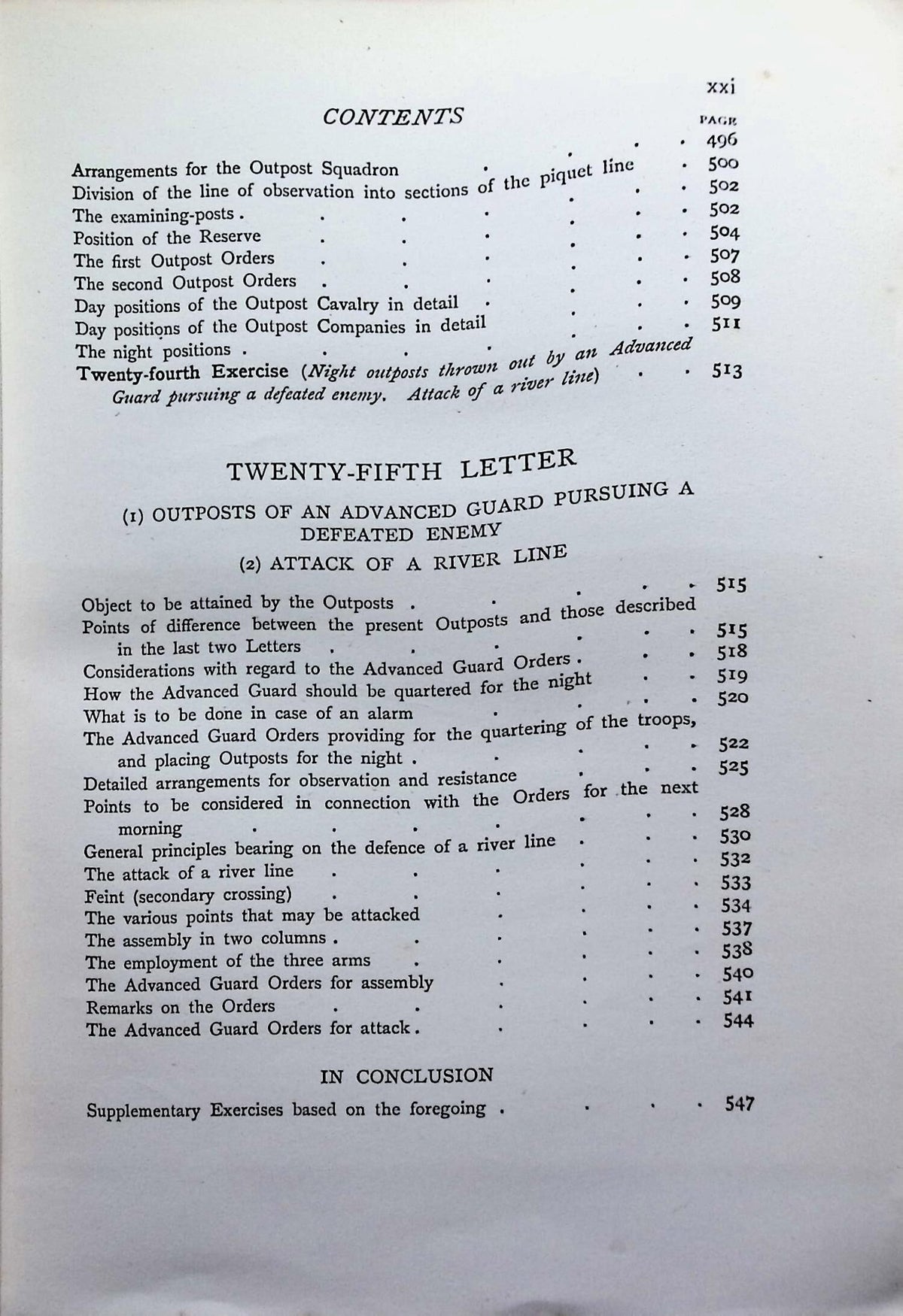 Letters on Applied Tactica by Major Griepenkerl: 1897 Hardback