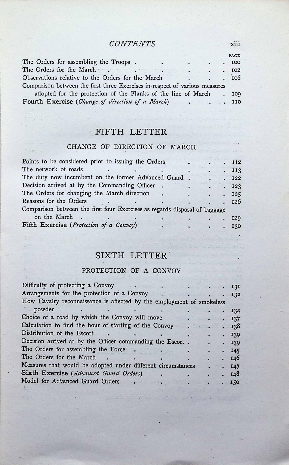 Letters on Applied Tactica by Major Griepenkerl: 1897 Hardback