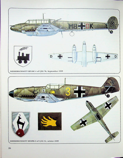 Luftwaffe Fighter Units, Europe, 1939-1941: Jerry Scutts1st Edition paperback
