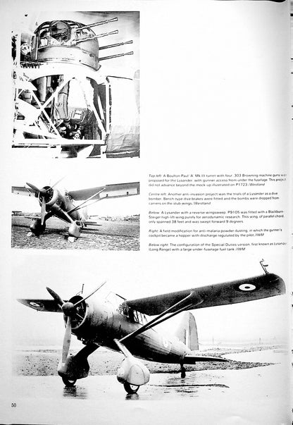 Lysander Special by Bruce Robertson: NEW 1977 First Edition Hardback