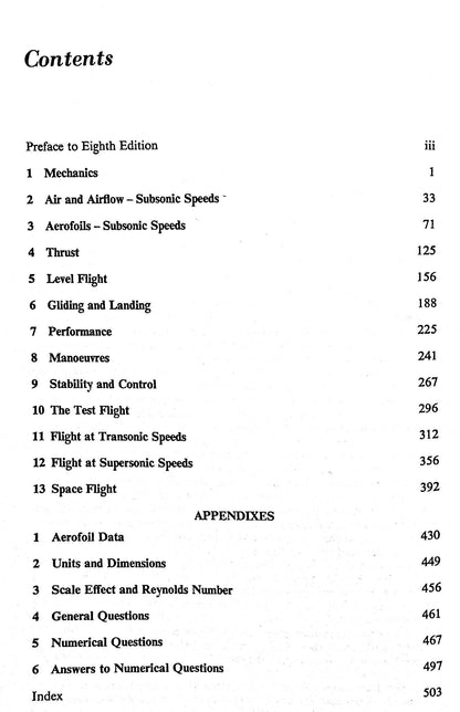 Mechanics of Flight, Introduction to Aeronautical Engineering by AC Kermode: 1976 Hardback