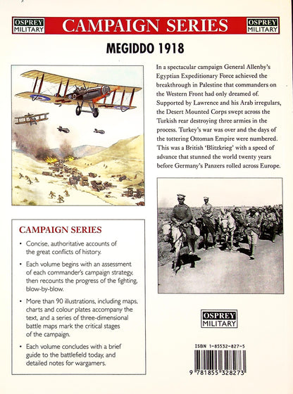Megiddo 1918, the last great cavalry victory by Brian Perrett: Osprey Campaign Series