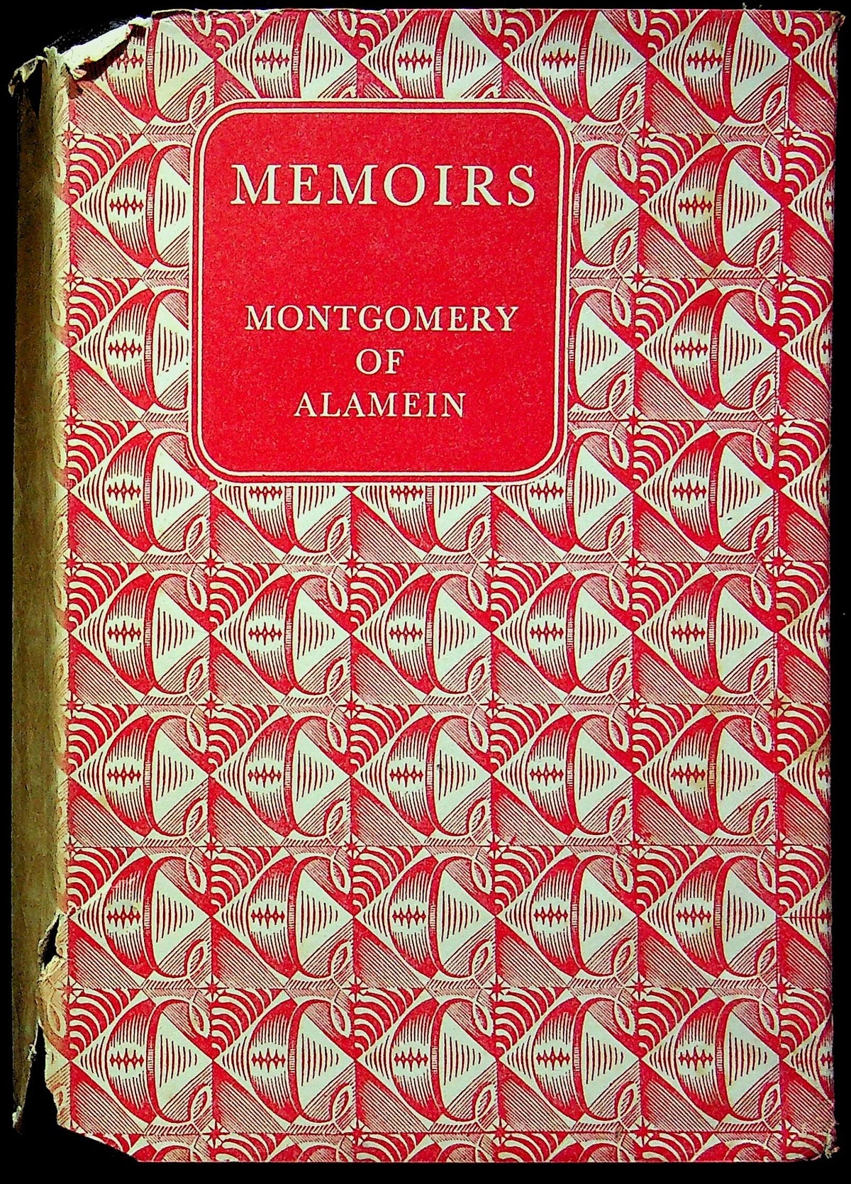 Memoirs by Montgomery of Alamein: 1958 Companion Book Club Hardback