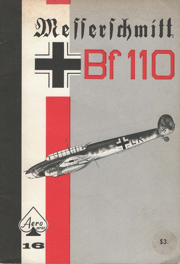 Messerschmitt Bf 110 by R Hirsch & Uwe Feist: 1967 First Edition Softcover Trade Paperback