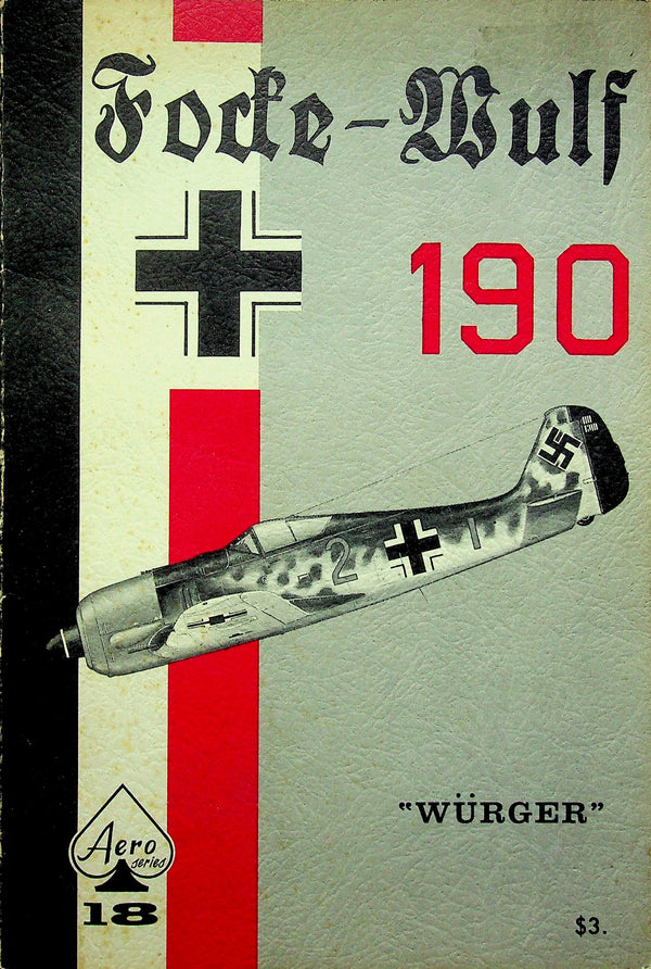 Messerschmitt Fw190A: 1968 First Edition Softcover Trade Paperback