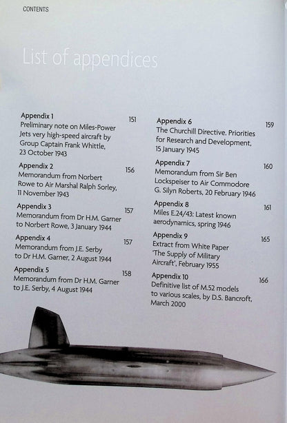 Miles M.52 by Captain Eric Brown 2013 hardback