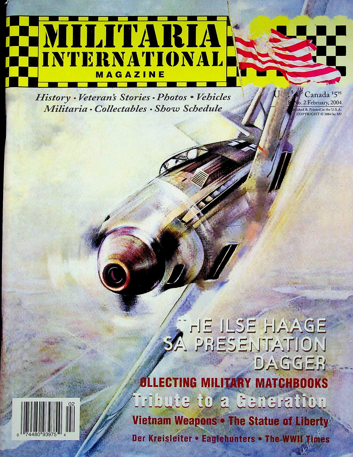 Militaria International:Ilsa Haage Presentation Dagger, Matchbooks, Vietnam, WWII Times