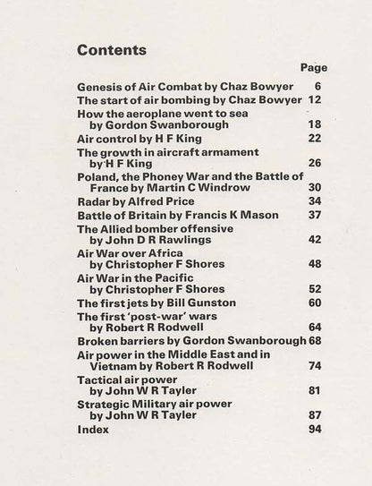Military Air Power by John Taylor & Kenneth Munson: 1975 First Edition Hardback