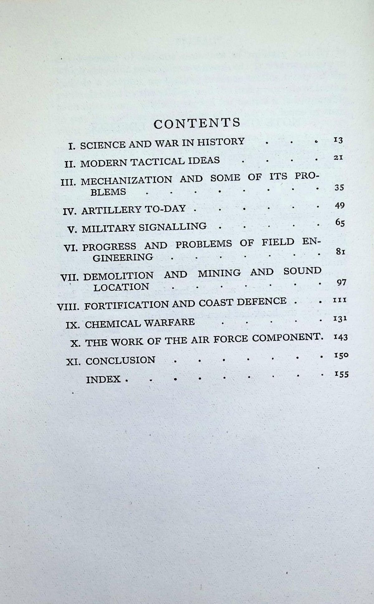 Military Science Today by Donald Portway: 1943 Hardback