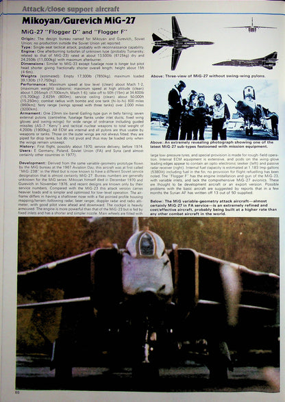 Modern Military Aircraft: Bill Gunston 1977 Hardback Good