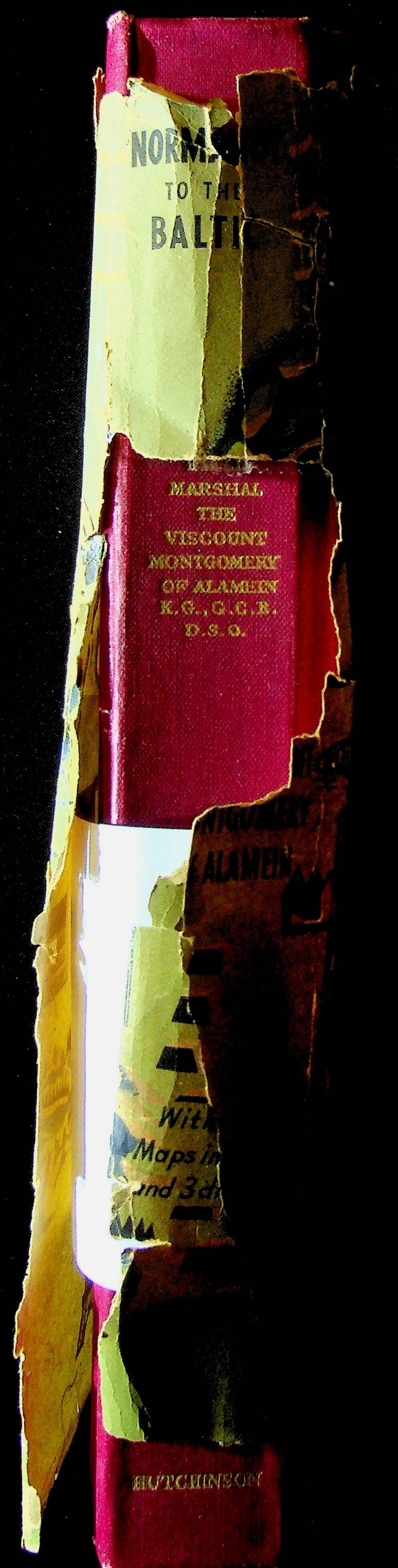 Montgomery of Alamein: Normandy to the Baltic/ 19481st Ed/ 46 Folded Maps/ D-Day, Overlord