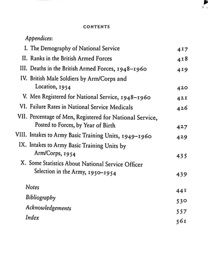 National Service, Conscription in Britain by Richard Vinen: 2014 First Edition Hardback