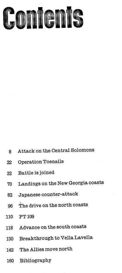 New Georgia, Pattern for Victory by DC Horton: Pan/Ballentine Illustrated History of WWII