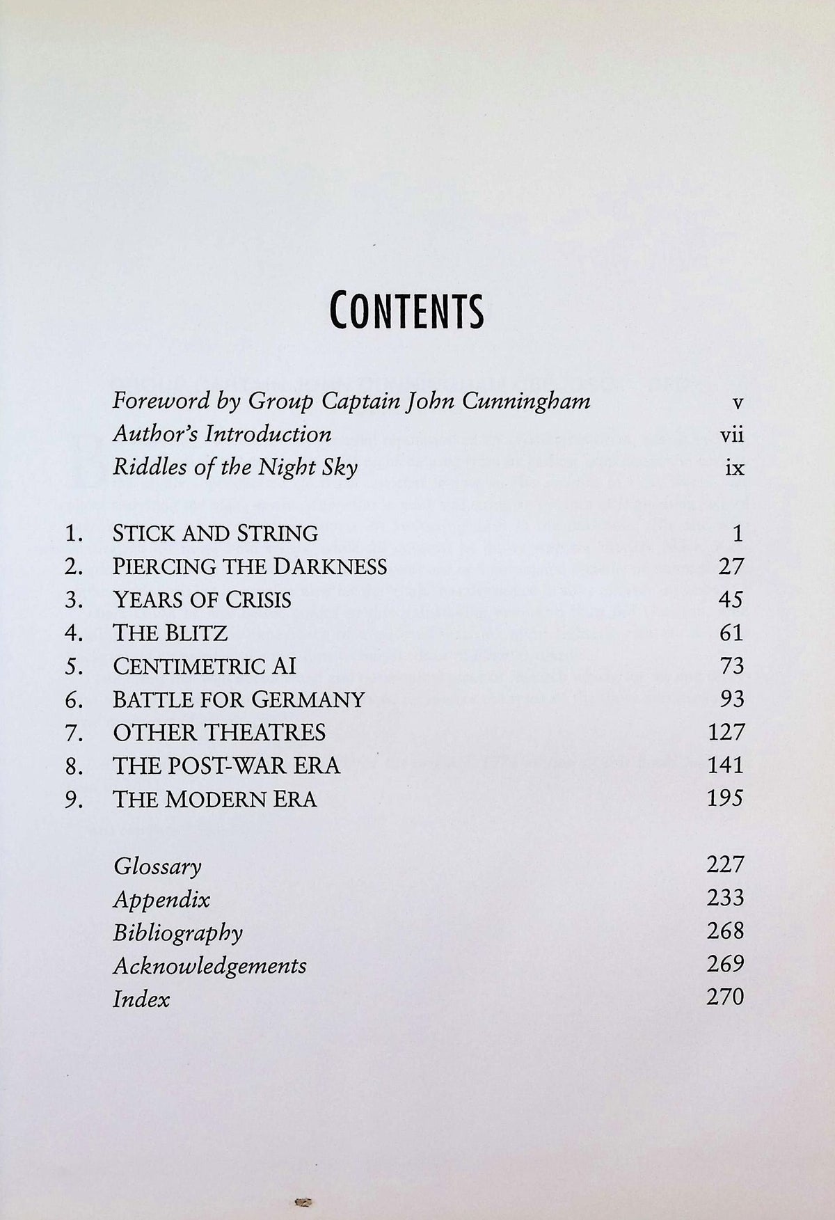 Night Fighters; A Development and Combat History by Bill Gunston: 2003 hardback