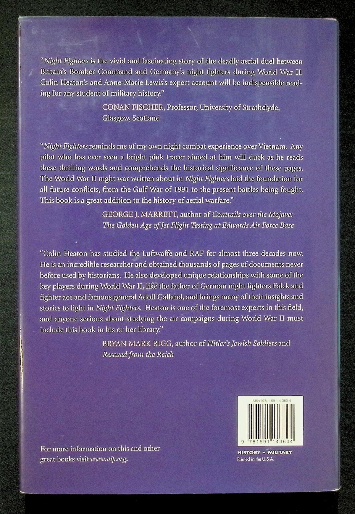 Night Fighters by Collin D Head & Anne-Marie Lewis: NEW 2008 First Edition Hardback