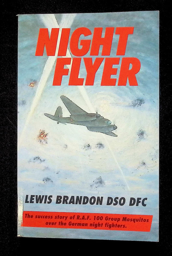 Night Flyer by Lewis Brandon: NEW 1992 signed by author paperback