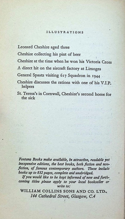 No Passing Glory by Andrew Boyle: The Authentic Life of Cheshire VC