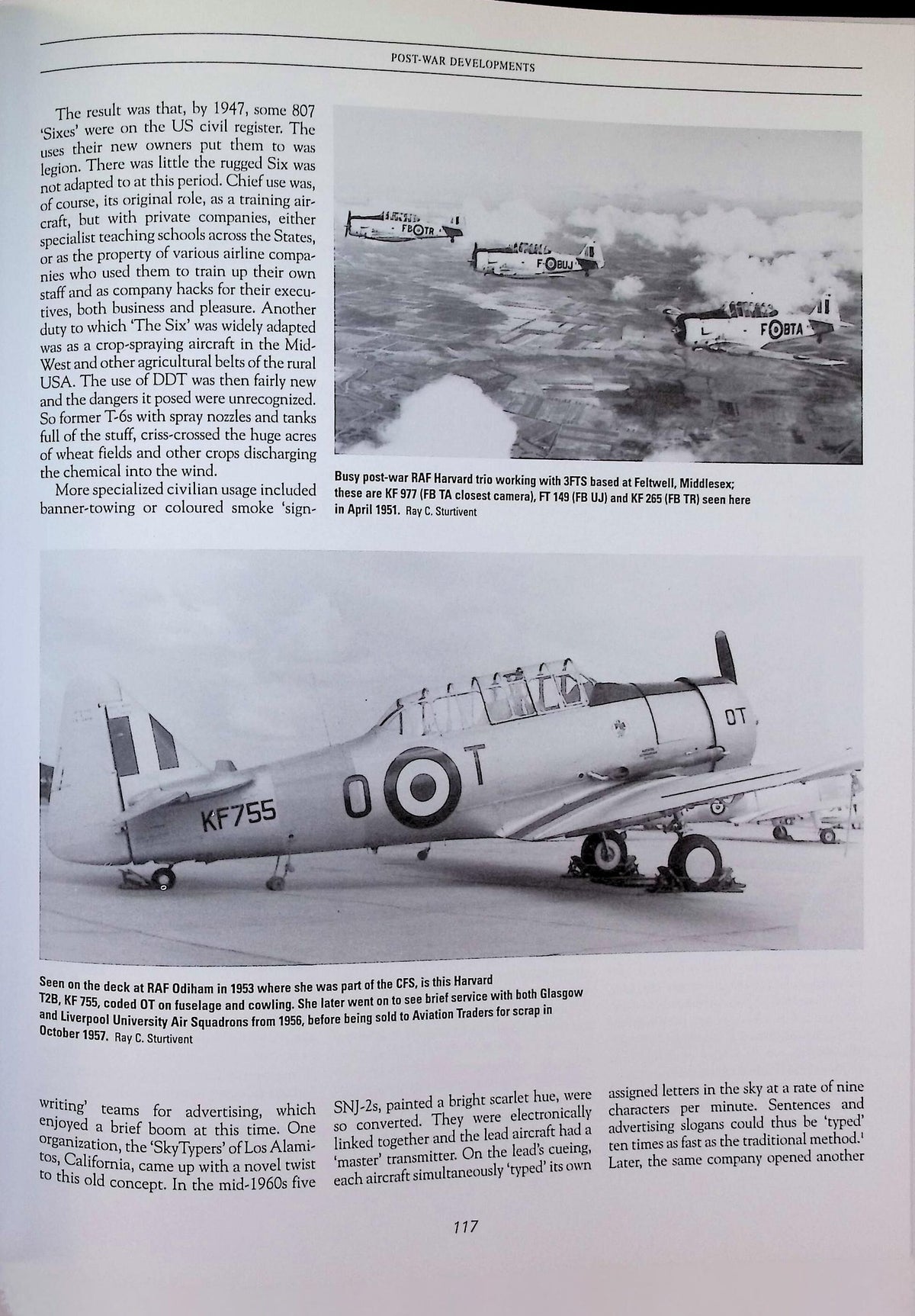 North American T-6: peter Smith 2000 1st edition hardback