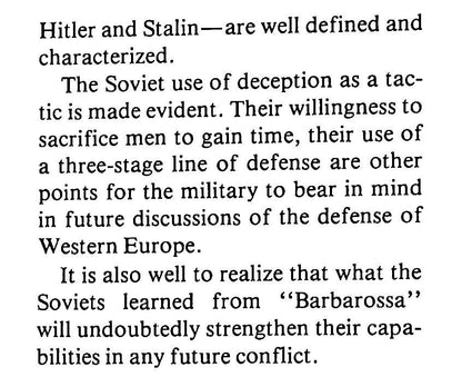 Operation Barbarossa, Strategy & Tactics on the Eastern Front by B.I.Fugate: 1984 1st Ed.