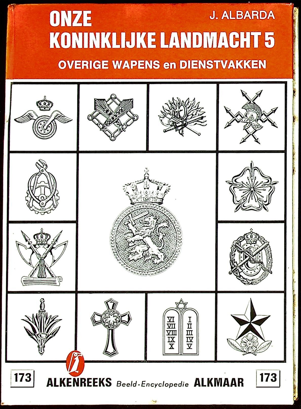 Our Royal Army #5, Other Arms & Services: NEW 1970 Dutch Pocket Photo-Encyclopaedia