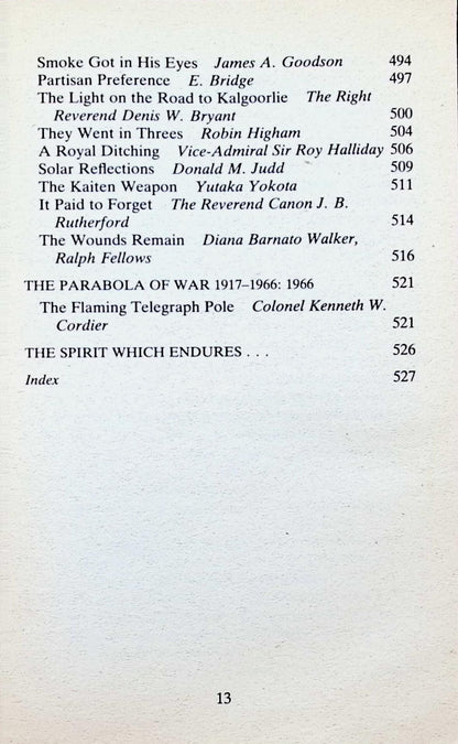 Out of The Blue Edited by Laddie Lucas: 1987 Paperback