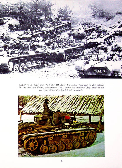 Panzerkampfwagen 1939-45 - German Combat Tanks 1973 1st Edition/ NEW