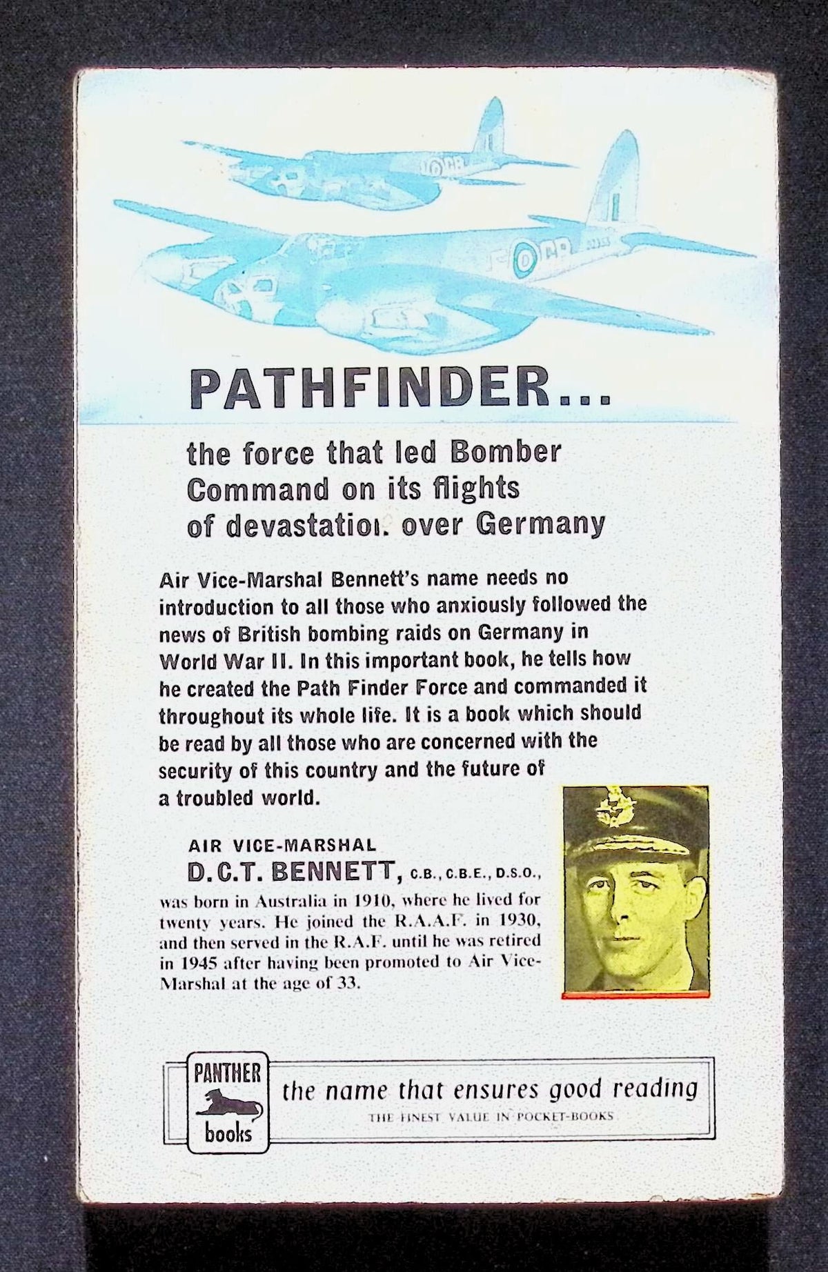 Pathfinder by Air Vice-Marshal DCT Bennett: 1960 Paperback