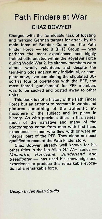 Pathfinders at War: Chaz Bowyer 1977 1st edition hardback
