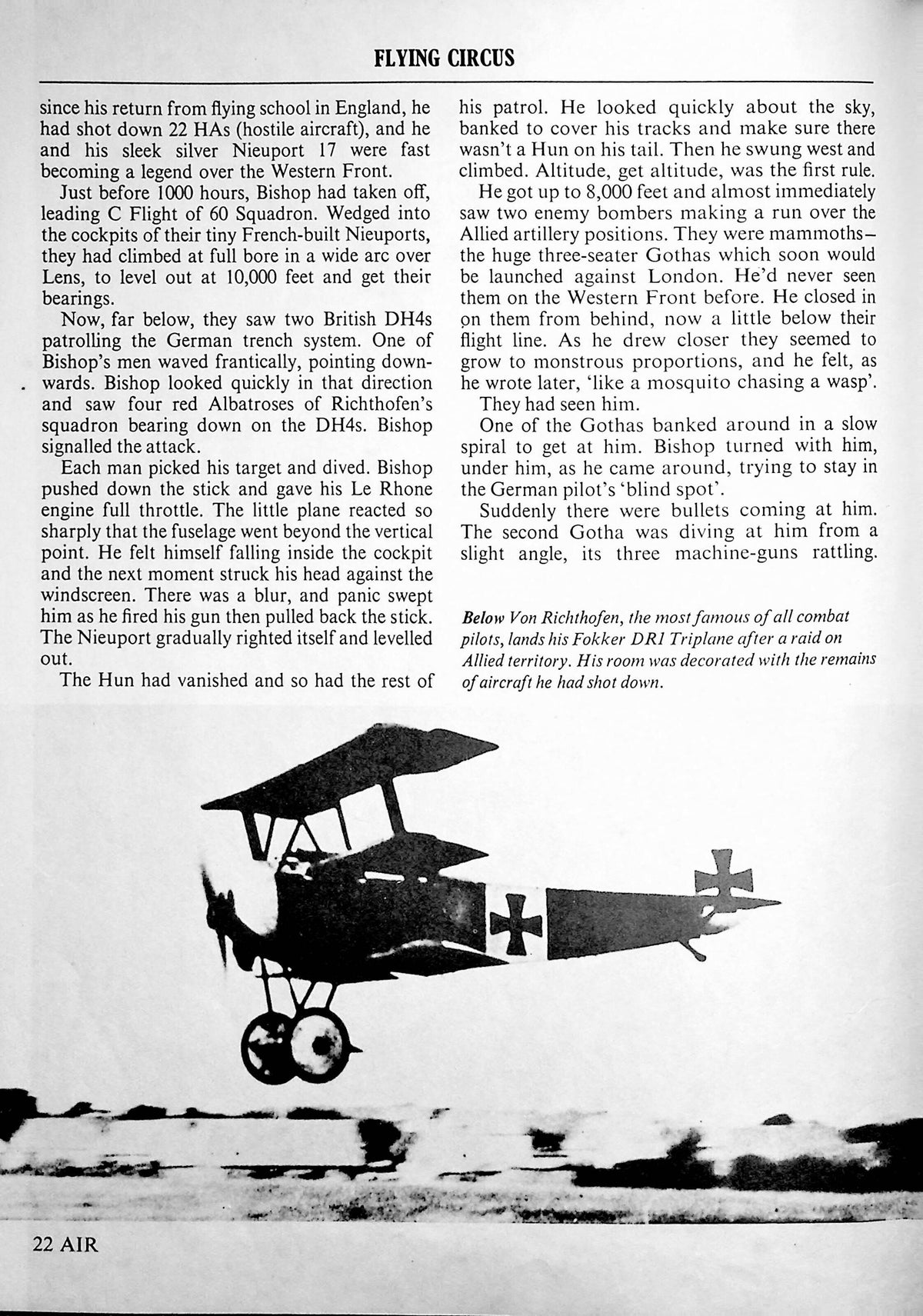 Pictoral History of Air Battles: Burton Graham 1977 Hardback Fair