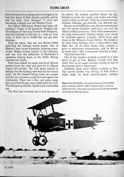 Pictoral History of Air Battles: Burton Graham 1977 Hardback Fair