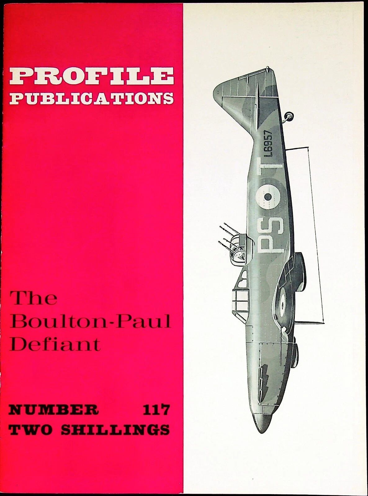 Profile Publications #117 The Boulton-Paul Defiant by Michael Boywer: 1966 First Ed SB