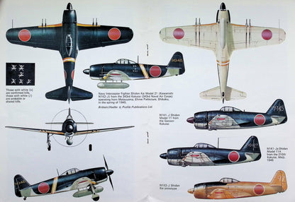 Profile Publications #213 Kawanishi N1K Kyofu/ Rex, Shinden, George by Francillon: 1971 SB