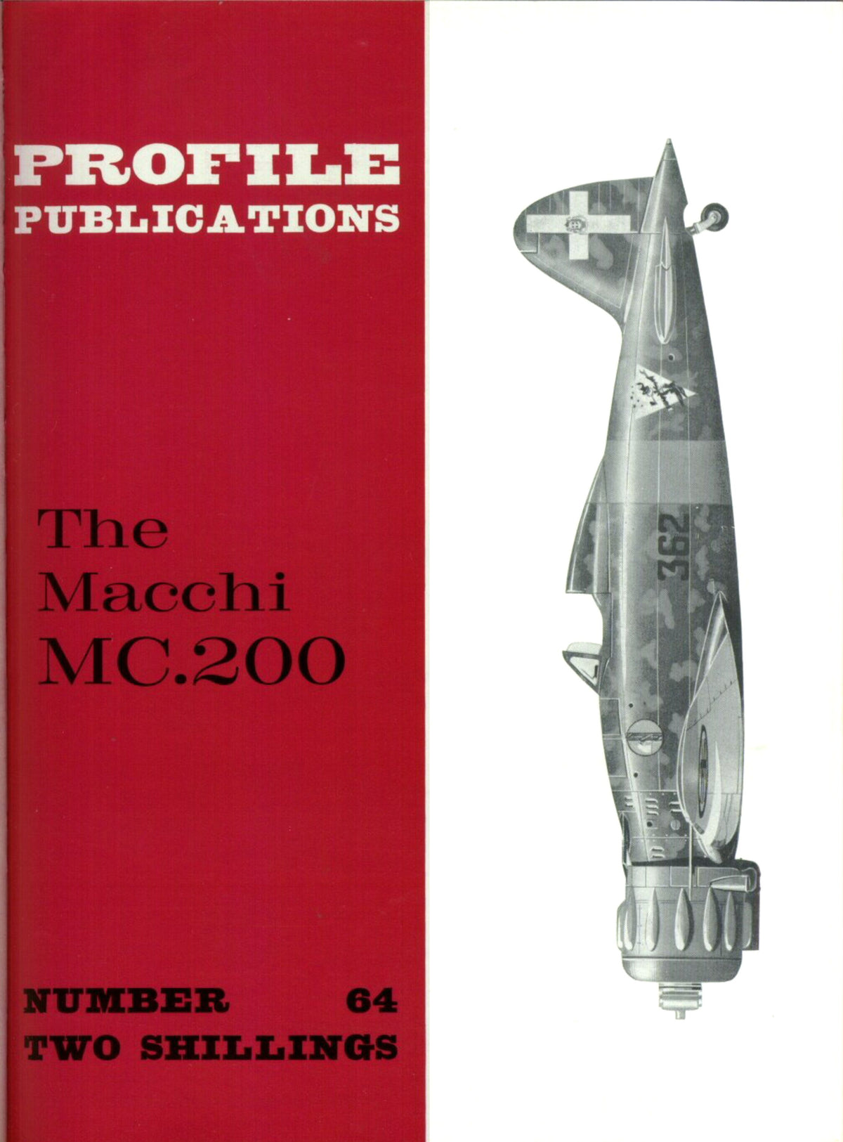 Profile Publications #64 The Macchi MC.200 by Gianni Cattaneo: 1966 Softback