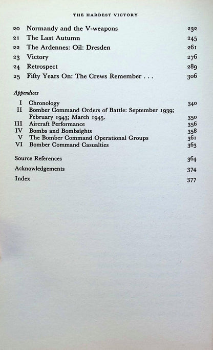 RAF Bomber Command in The Second World War