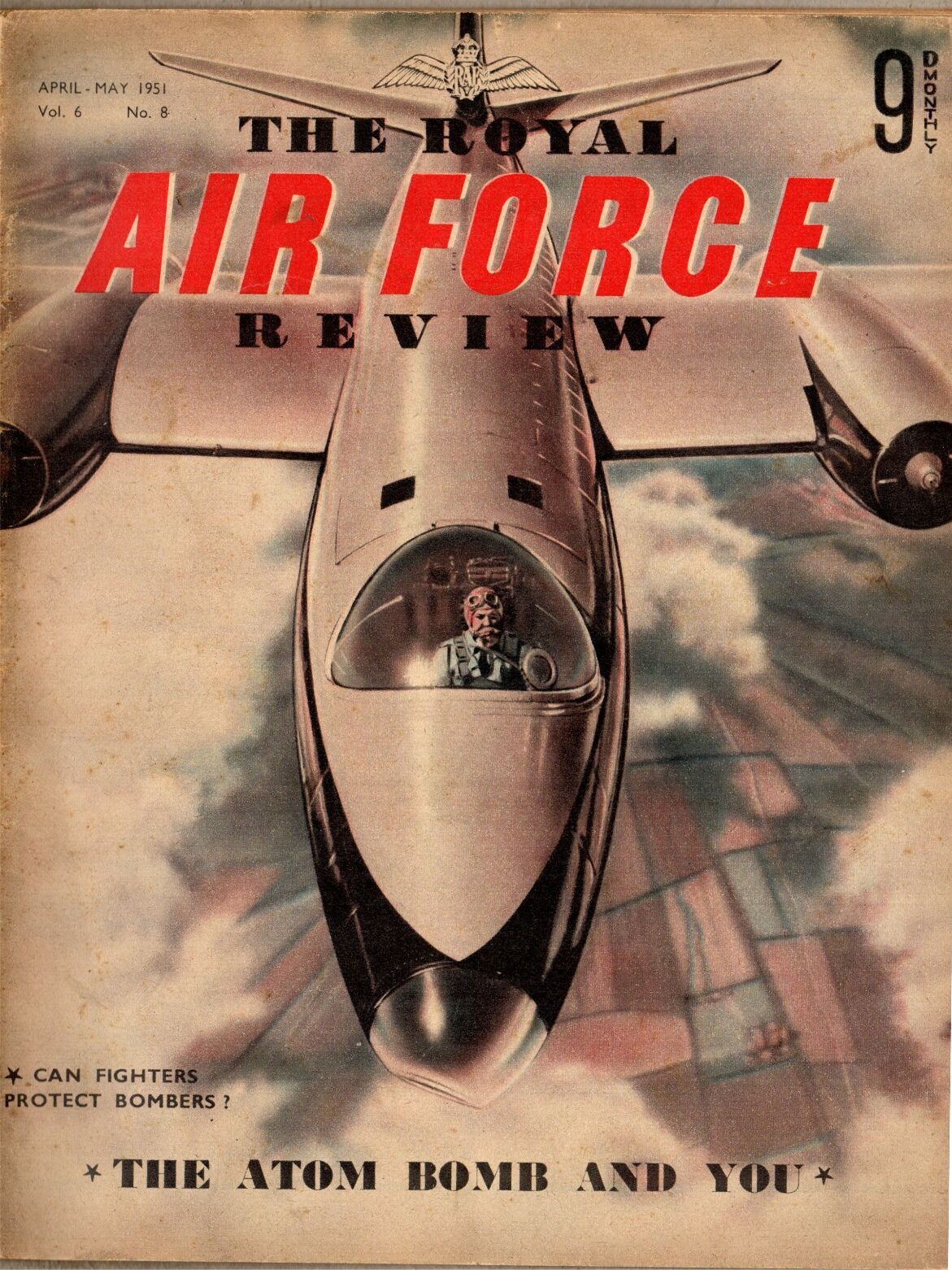 RAF Flying Review 1947-1951: 20 Issues on High Quality DVD