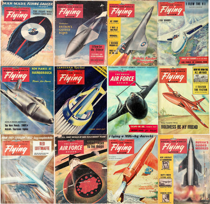 RAF Flying Review 1953: All 12 Issues on High Quality DVD