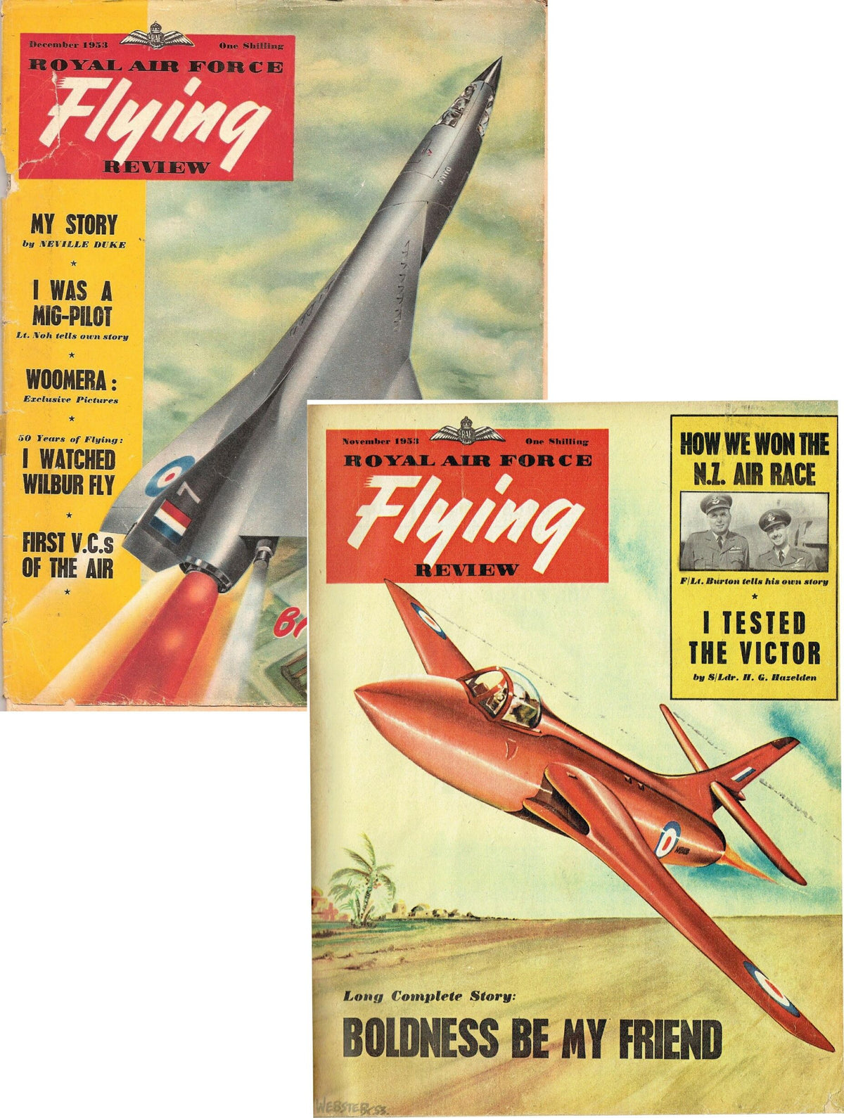 RAF Flying Review 1953: All 12 Issues on High Quality DVD