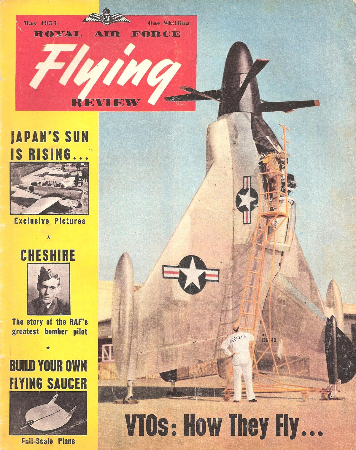 RAF Flying Review 1954: All 12 Issues on an HQ DVD