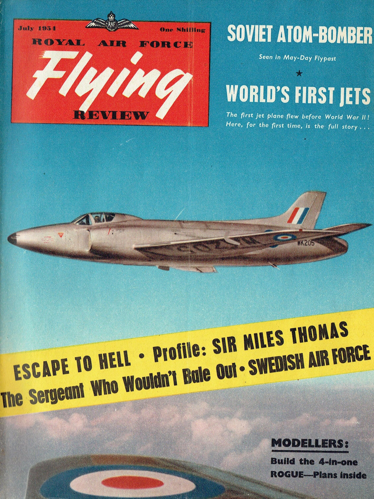 RAF Flying Review 1954: All 12 Issues on an HQ DVD