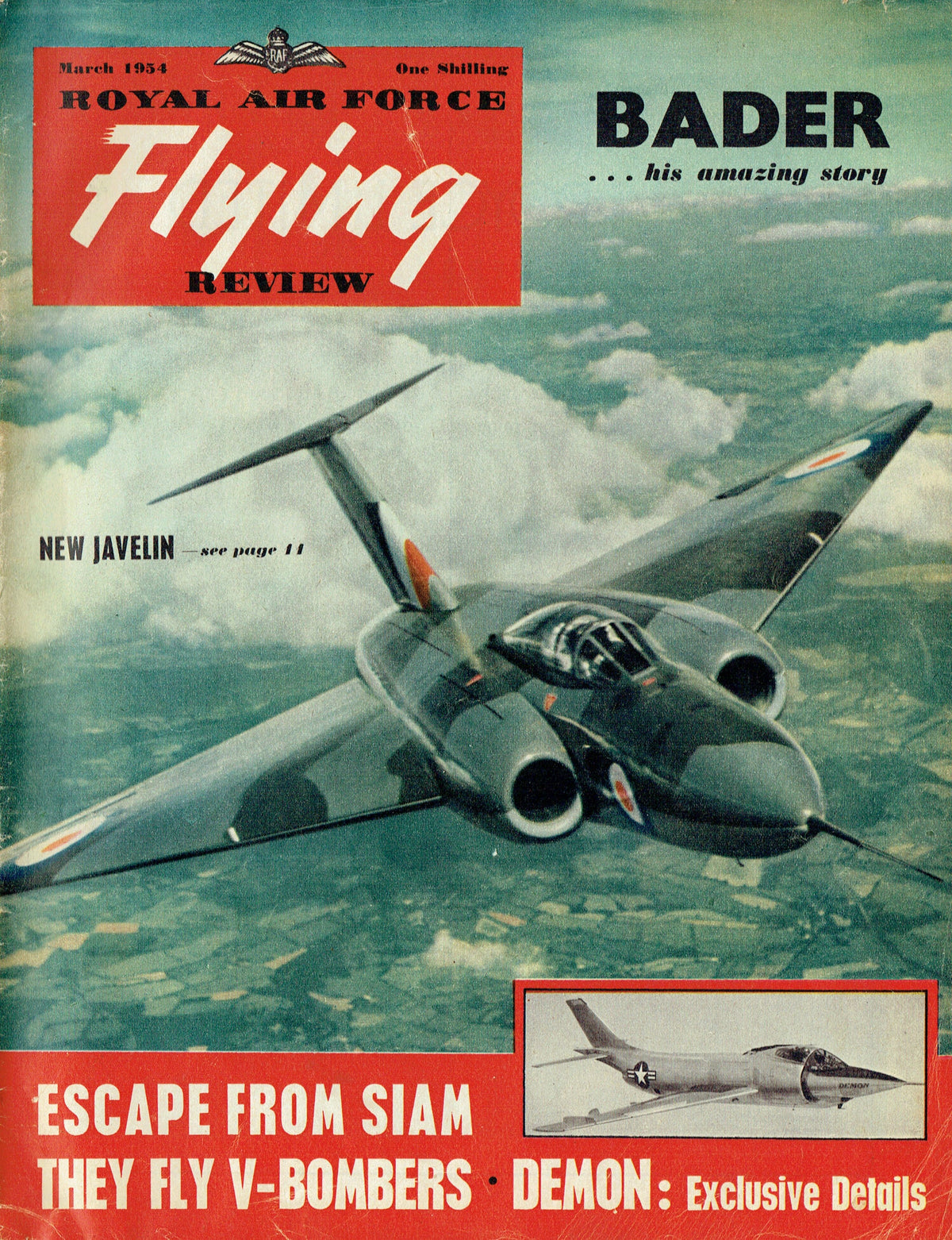RAF Flying Review 1954: All 12 Issues on an HQ DVD