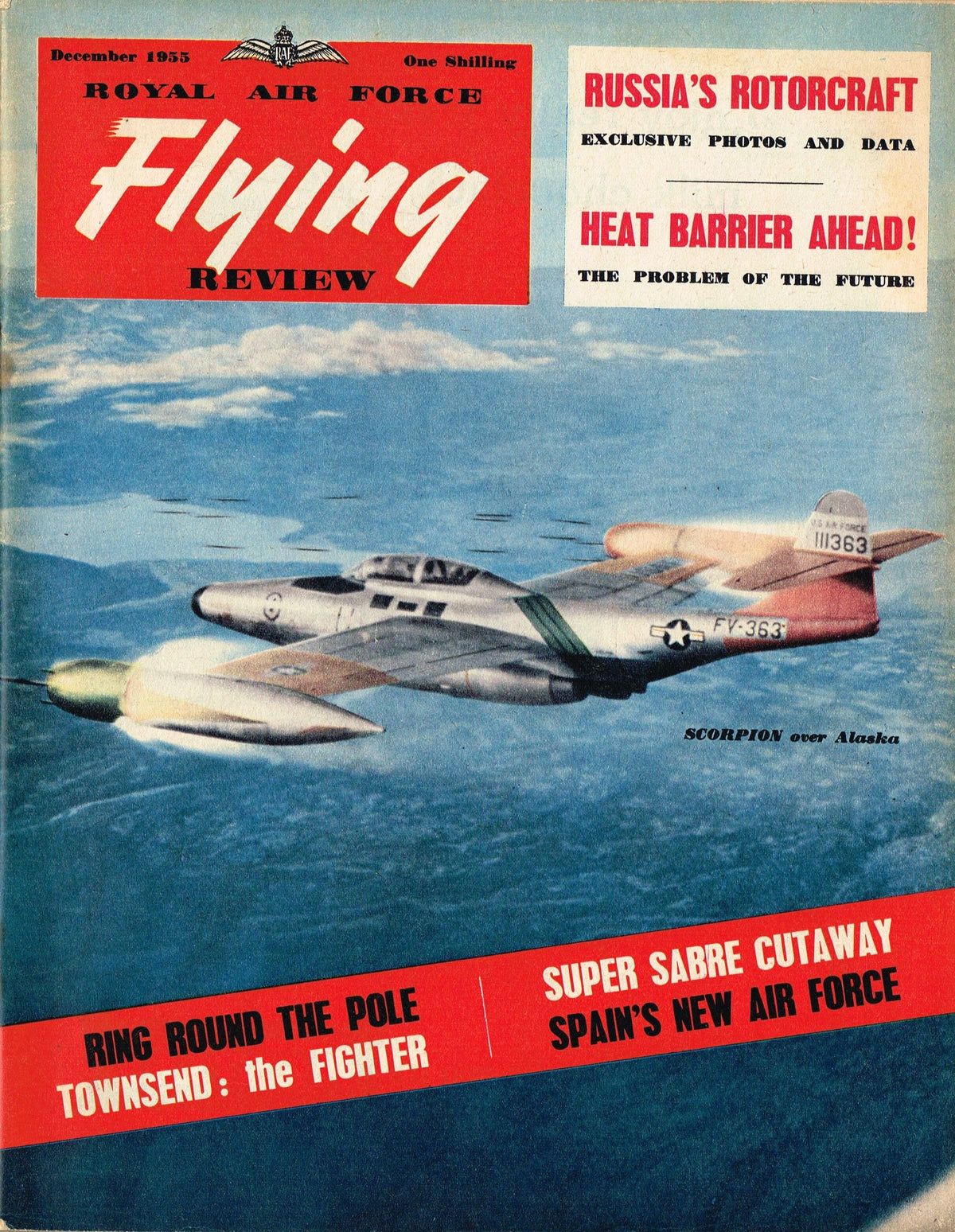 RAF Flying Review 1955: All 12 Issues as pdfs on HQ DVD
